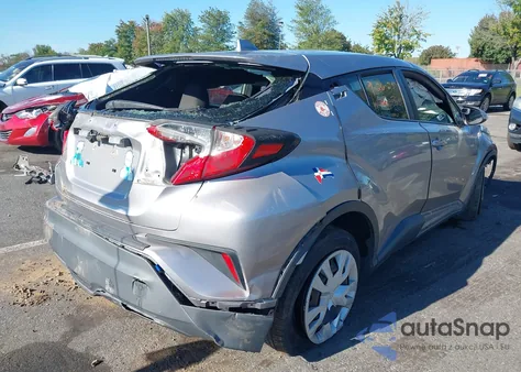 2019 Toyota C-Hr Le from USA, damaged, VIN JTNKHMBX7K1018670